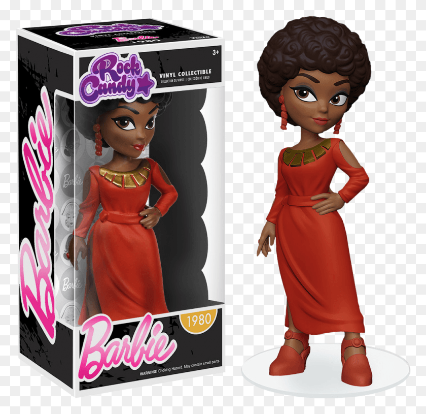 972x942 Disco Barbie Rock Candy 5 Vinyl Figure Rock Candy Funko Barbie, Doll, Toy, Figurine HD PNG Download