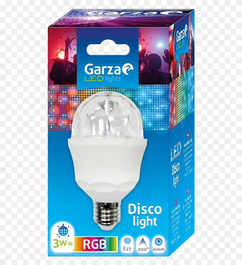 510x859 Disco Light 3w E27 Rgb Compact Fluorescent Lamp, Person, Human, Led HD PNG Download