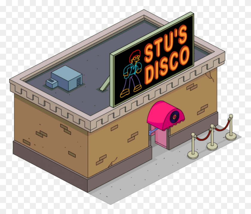 899x758 Disco Tapped Out House, Building, Factory, Box Descargar Hd Png