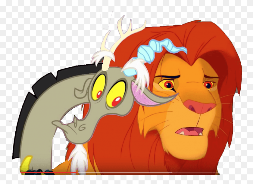 2282x1615 Discord And Simba, Face, Graphics HD PNG Download