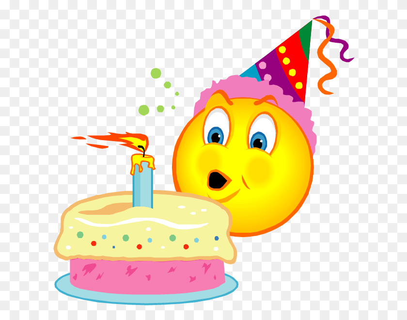 624x600 Discover Ideas About Happy Birthday Emoji Birthday Smiley Face, Clothing, Apparel, Party Hat HD PNG Download
