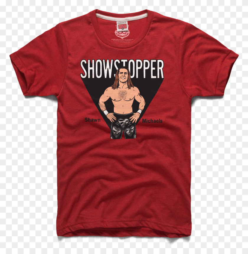 1379x1416 Discover Ideas About Shawn Michaels Active Shirt, Clothing, Apparel, T-shirt HD PNG Download
