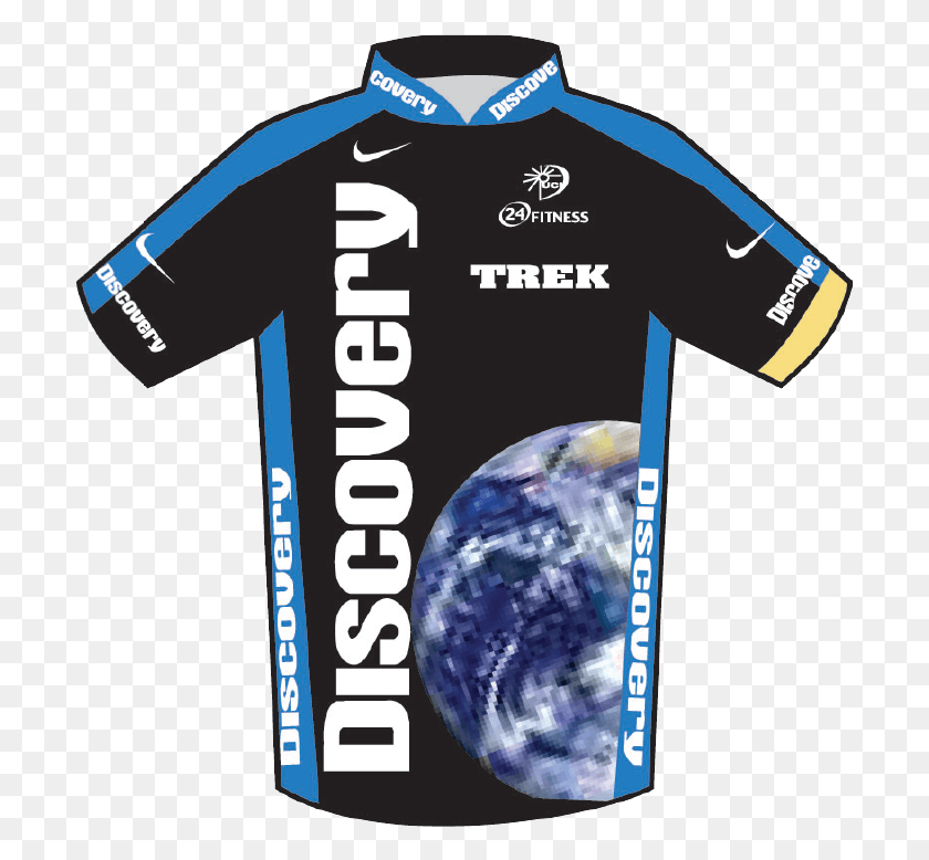 704x718 Discovery Channel Jersey 2007 Tour De France Discovery Channel Cycling Team Jersey, Clothing, Apparel, Shirt HD PNG Download