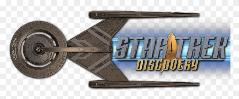 1000x373 Discovery Image Star Trek Discovery, Transportation, Vehicle, Aircraft HD PNG Download