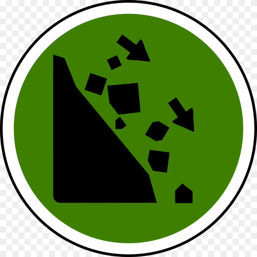 1024x1024 Discovery Park, Green, Recycling Symbol, Symbol, Disk Sticker PNG