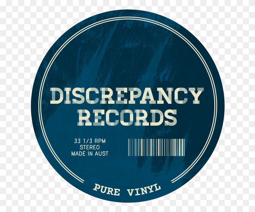 640x640 Discrepancy Records On Twitter Panic, Label, Text, Sticker HD PNG Download