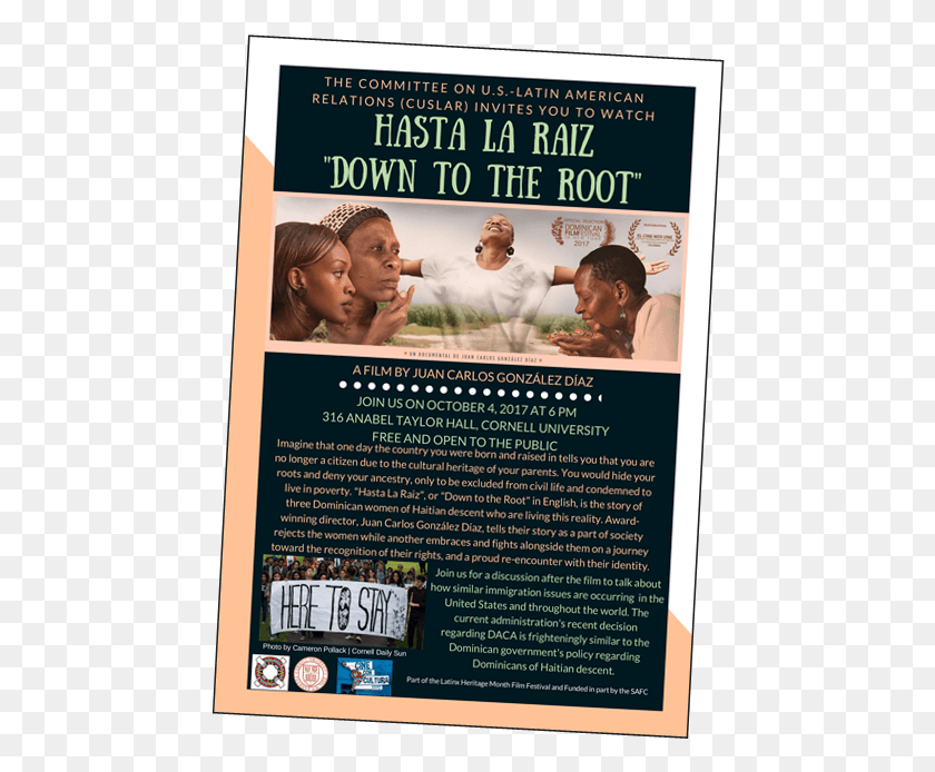 462x634 Descargar Png / La Discriminación Viva En La República Dominicana, Afiche, Papel, Publicidad Hd Png
