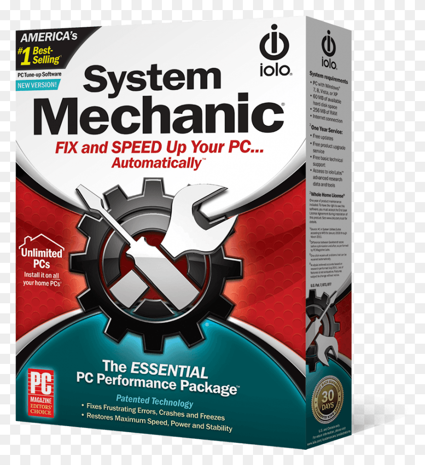 848x935 Discuss System Mechanic 2018 Professional, Poster, Advertisement, Flyer HD PNG Download