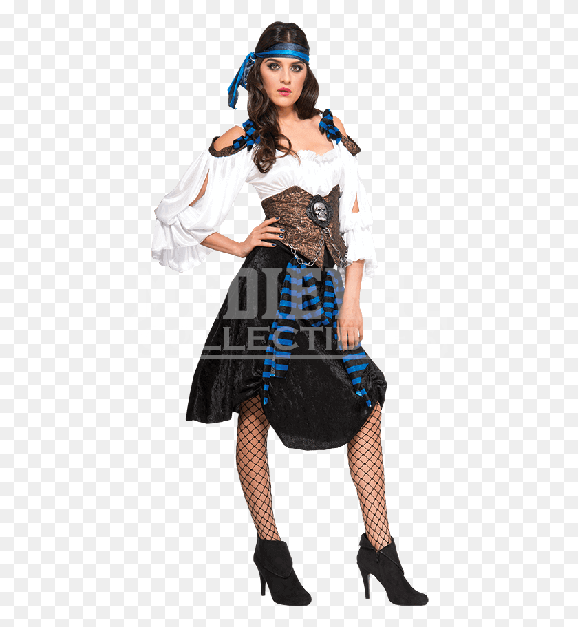 462x851 Disfraz De Mujer Halloween Historically Accurate Pirate Costume Women, Clothing, Apparel, Person HD PNG Download