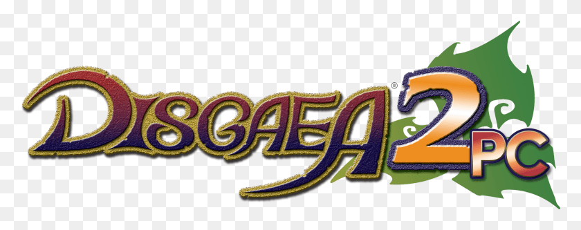 4029x1415 Disgaea 2 Pc Disgaea 2 Cursed Memories Logo, Text, Alphabet, Theme Park HD PNG Download