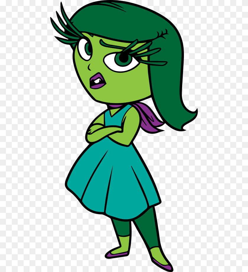 Disgust Disgust Inside Out, Book, Comics, Publication, Person Transparent PNG