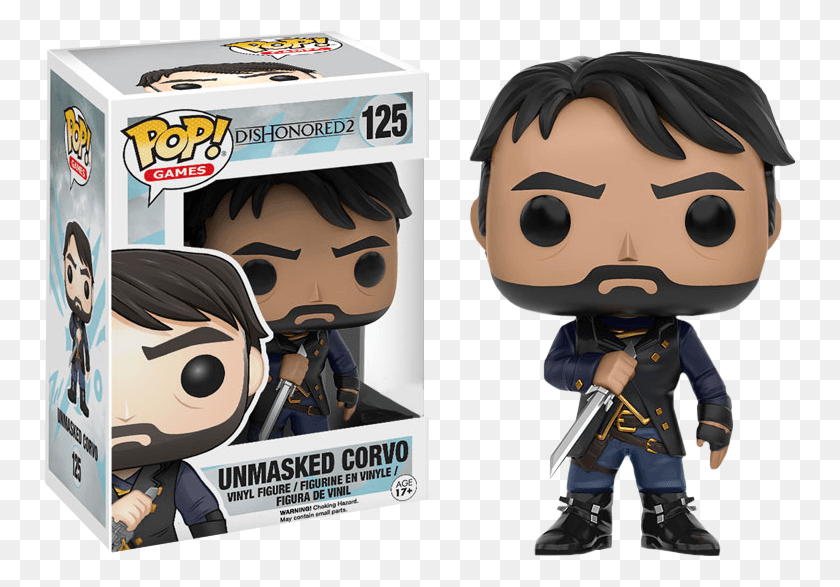 752x527 Dishonored 2 Pop Vinyl Dishonored Funko Pop, Person, Human, People HD PNG Download