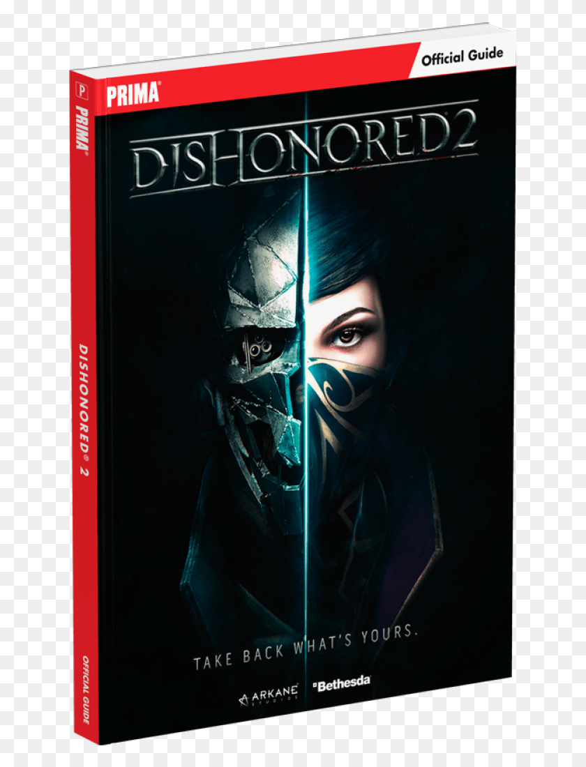 644x1040 Dishonored 2 Strategy Guide Standard Cover Dishonored 2, Poster, Advertisement, Person HD PNG Download