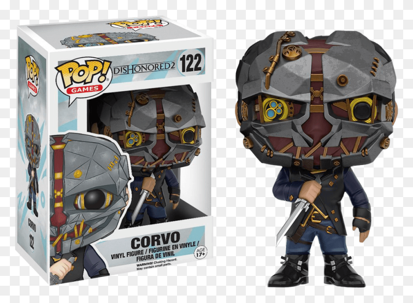 951x677 Dishonored Dishonored 2 Pop Vinyl, Helmet, Clothing, Apparel HD PNG Download