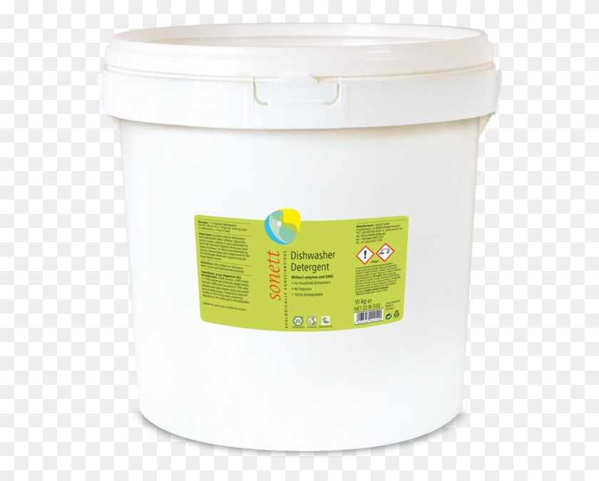 571x615 Dishwasher Detergent 10kg Bee, Bucket, Paint Container HD PNG Download
