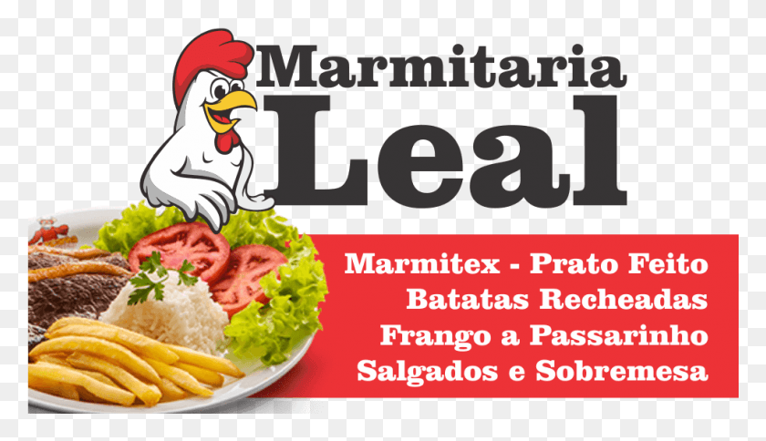 981x534 Disk Marmitex Marmitaria Leal French Fries, Lunch, Meal, Food HD PNG Download