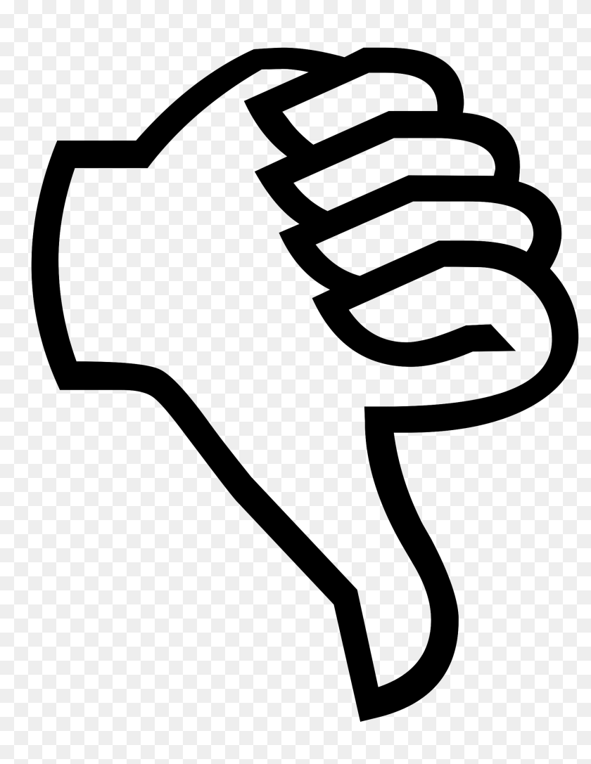 Dislike, Gray Transparent PNG