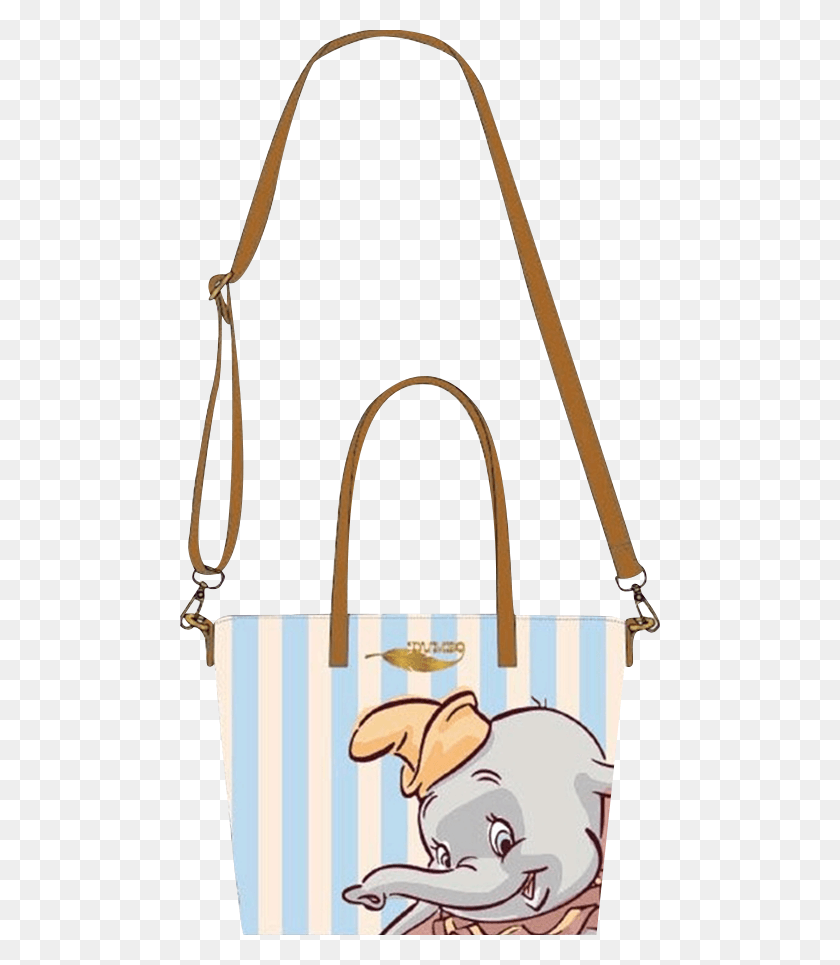 480x905 Disney Apparel Dumbo With Stripes Tote Bag Lougnefly Dumbo Bags 2019, Handbag, Accessories, Accessory HD PNG Download
