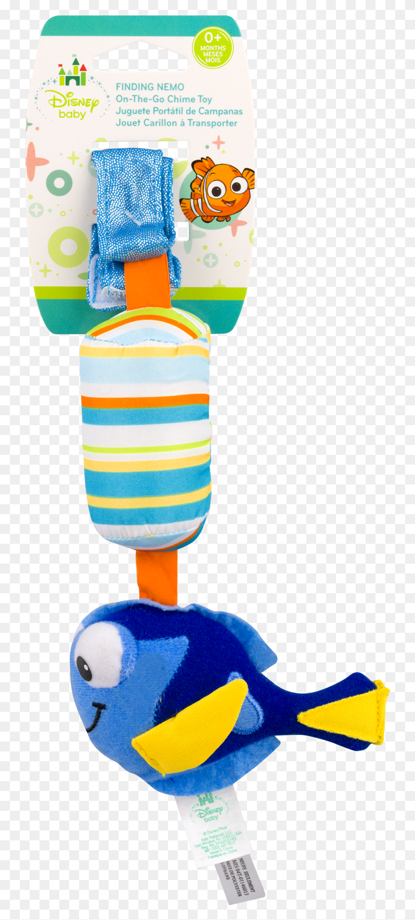 740x1801 Disney Baby Finding Nemo On The Go Chime Toy 0 Months Stuffed Toy, Clothing, Apparel, Beverage HD PNG Download