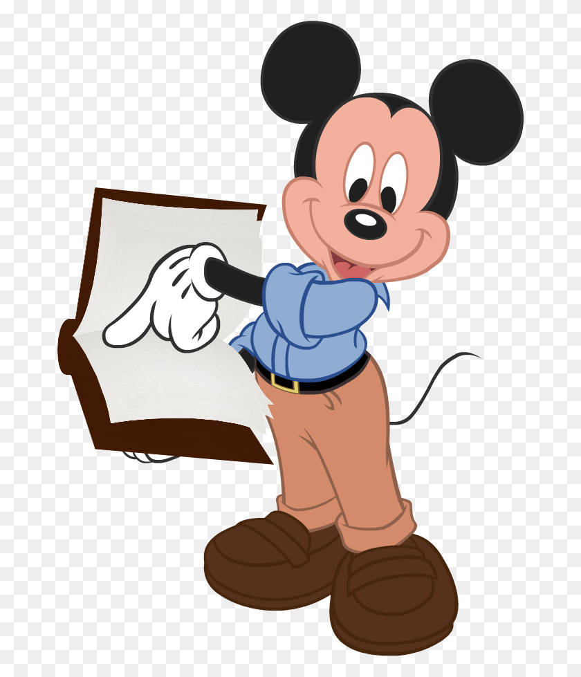 674x919 Disney Baby Mickey Mouse Decoración De La Pared Mickey Mouse Maestro Clipart, Aire Libre, Juguete, Cara Hd Png Descargar