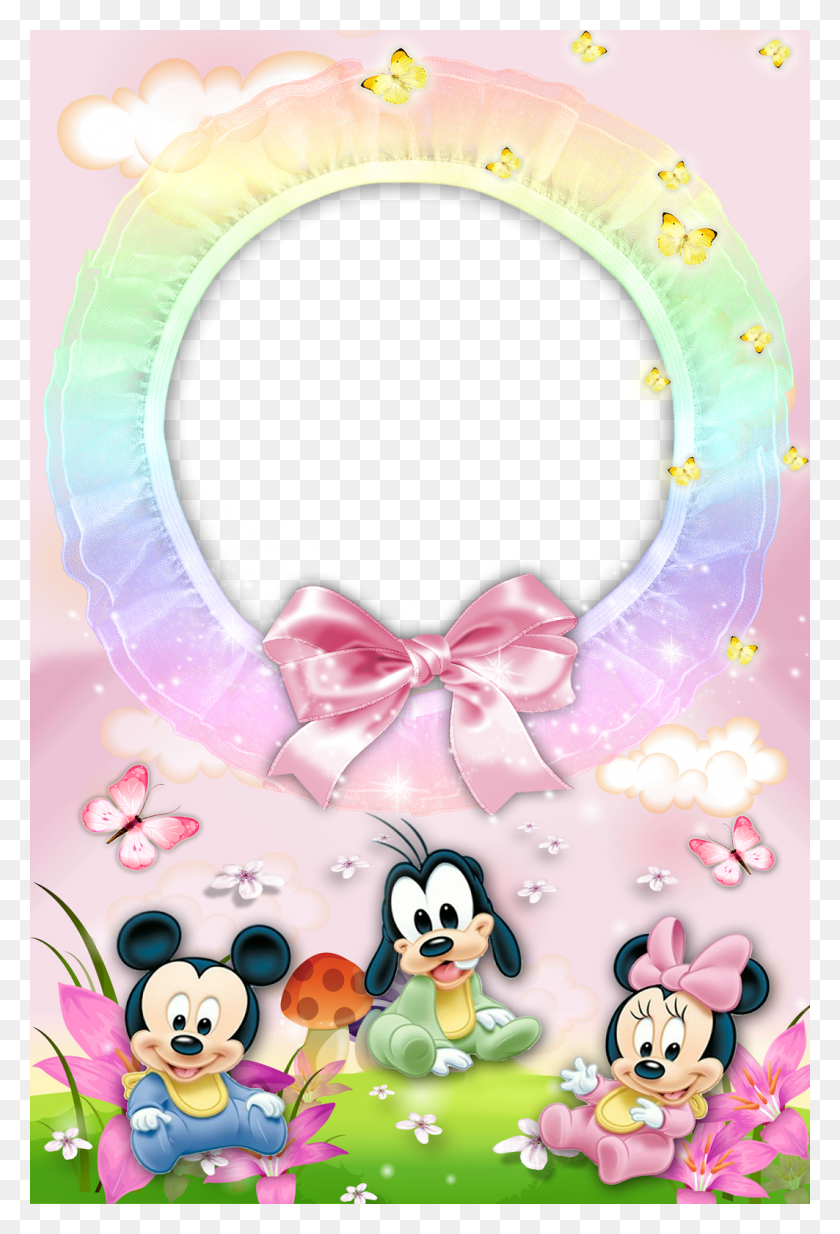 1063x1600 Disney Baby Photo Frame, Graphics, Barbie HD PNG Download