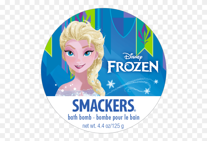 512x512 Descargar Png Bomba De Baño De Disney Frozen, Gráficos, Texto Hd Png