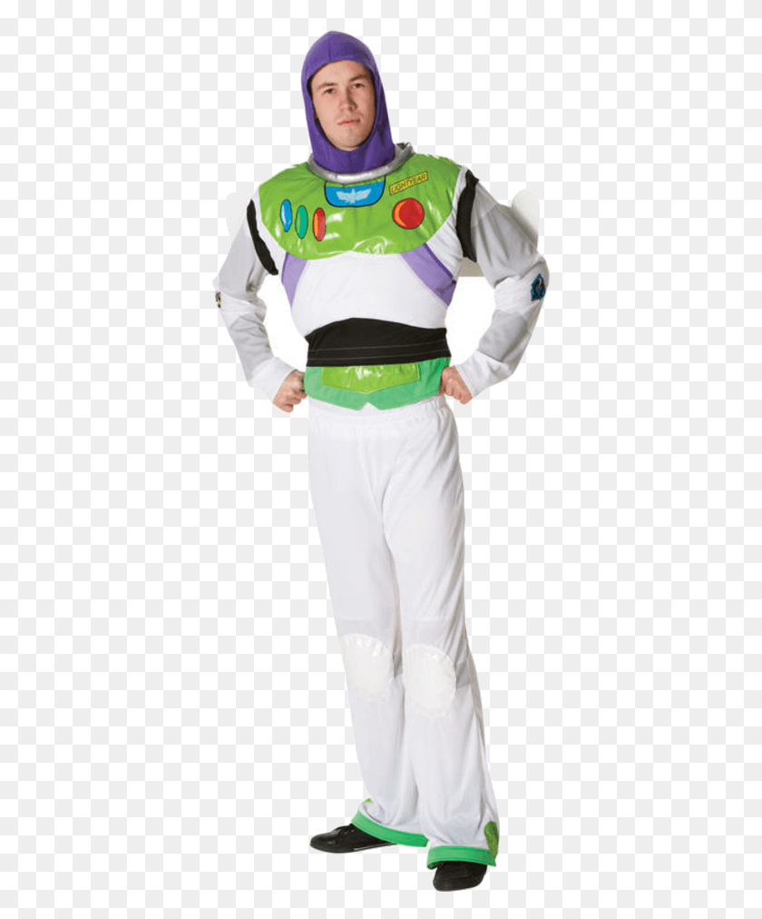 373x952 Disney Buzz Lightyear Costume, Clothing, Apparel, Person HD PNG Download
