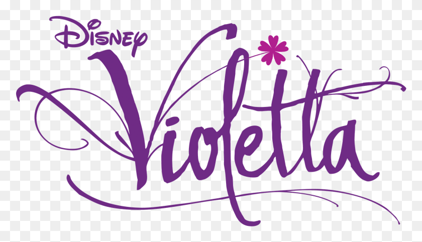 1519x823 Disney Channel Violetta Logo 2 By Nathan Logo Violetta, Text, Handwriting, Label HD PNG Download