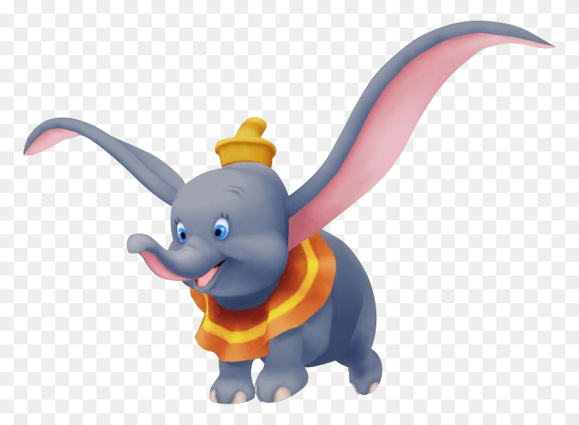 Disney Characters Five Nights At Treasure Island Dumbo, Toy, Figurine, Statue HD PNG Download