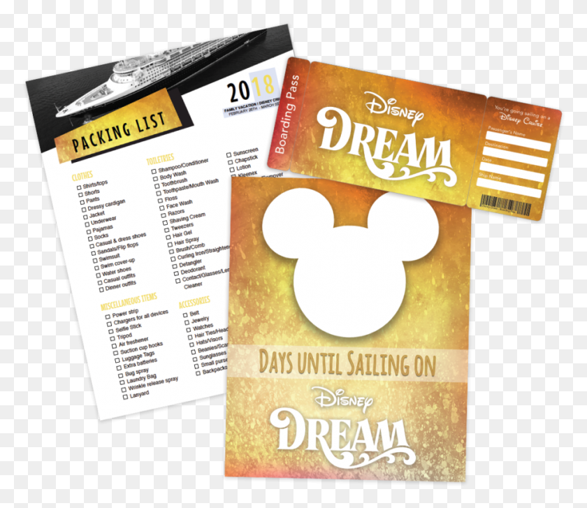 918x786 Disney Cruise Printables Paper, Advertisement, Poster, Flyer HD PNG Download