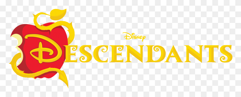 1940x694 Disney Descendants Logo, Text, Alphabet, Symbol HD PNG Download