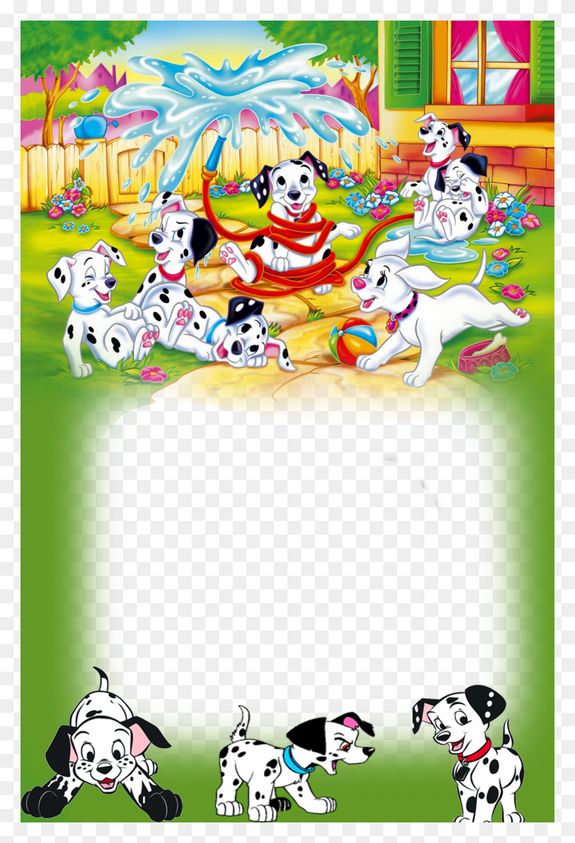 1181x1772 Disney Disney Photo Frames Dalmatian Party Disney, Graphics, Doodle HD PNG Download