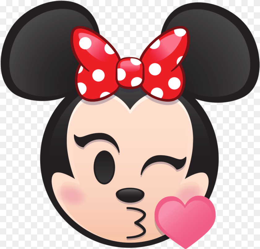 Disney Emoji Minnie Mouse, Baby, Person, Face, Head Sticker PNG