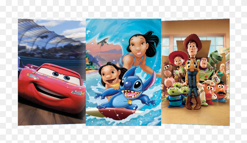 785x432 Descargar Png Disney Favourites Toy Story 1995 2010, Coche, Vehículo, Transporte Hd Png