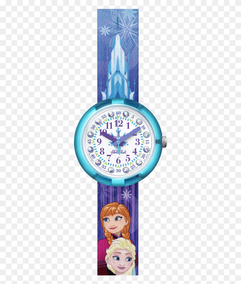 328x931 Disney Frozen Elsa Amp Anna Flik Flak Frozen, Reloj De Pulsera, Torre Del Reloj, Torre Hd Png