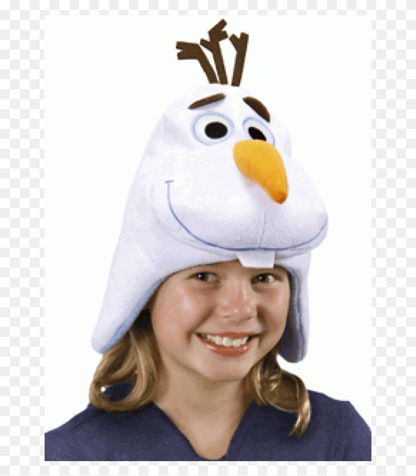 661x901 Disney Frozen Olaf Hoodie Hat At Cosplay Costume Closet Olaf Hat, Clothing, Apparel, Person HD PNG Download