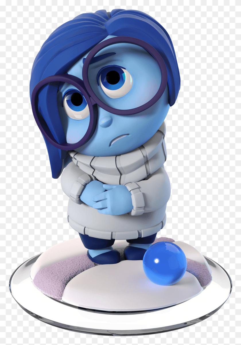 1960x2879 Disney Infinity Sadness Figure Disney Infinity Inside Out, Robot, Astronaut, Toy HD PNG Download