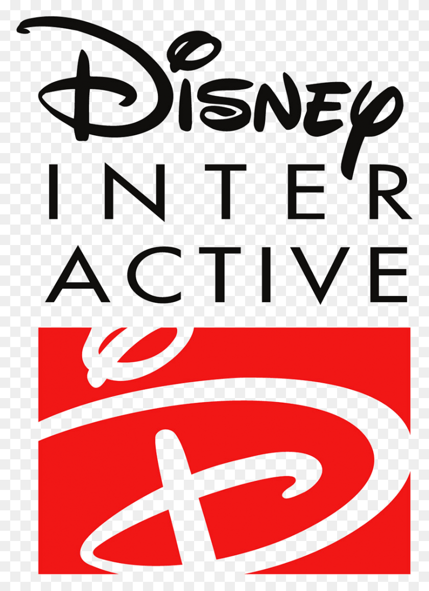 839x1182 Disney Interactive 9039s Logo Disney Interactive Logo, Text, Alphabet, Book HD PNG Download
