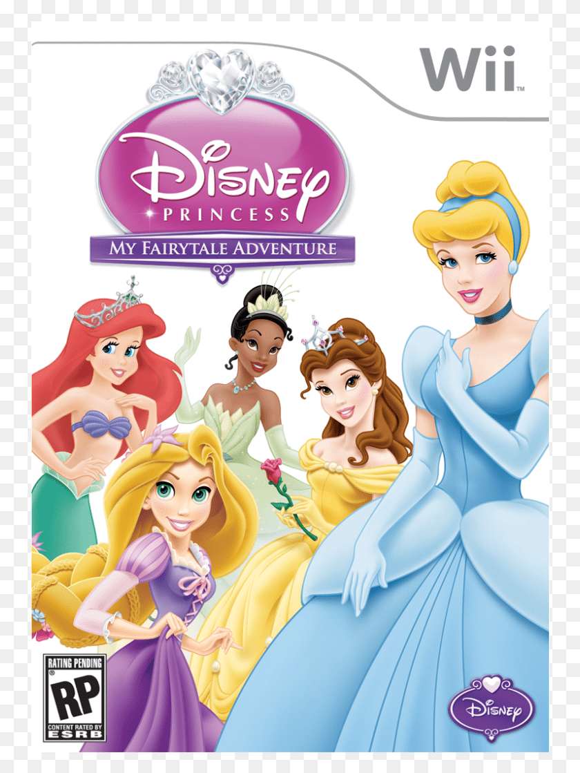 752x1059 Disney Interactive Today Announced The Launch Of Disney Disney Princess My Fairytale Adventure, Comics, Book, Person HD PNG Download