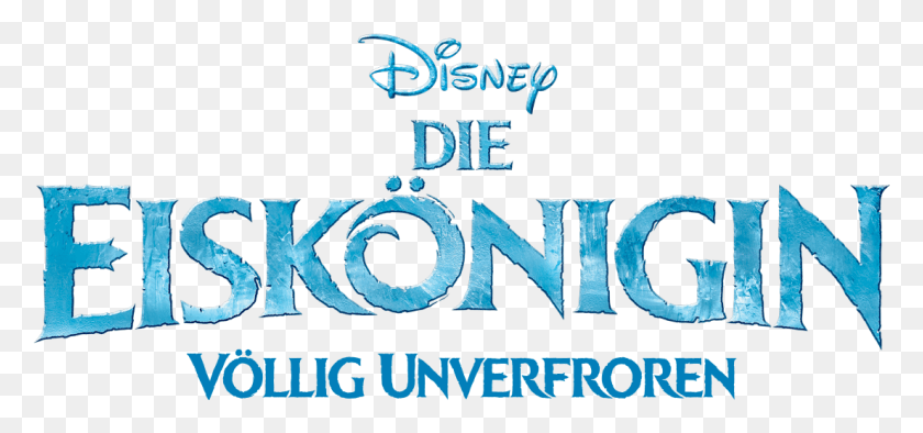 1104x473 Descargar Png Logotipo De Disney Die Eisknigin Logotipo, Palabra, Alfabeto, Texto Hd Png