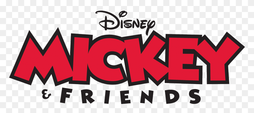 1000x406 Descargar Png Disney Mickey Amp Friends Disney, Texto, Alfabeto, Etiqueta Hd Png