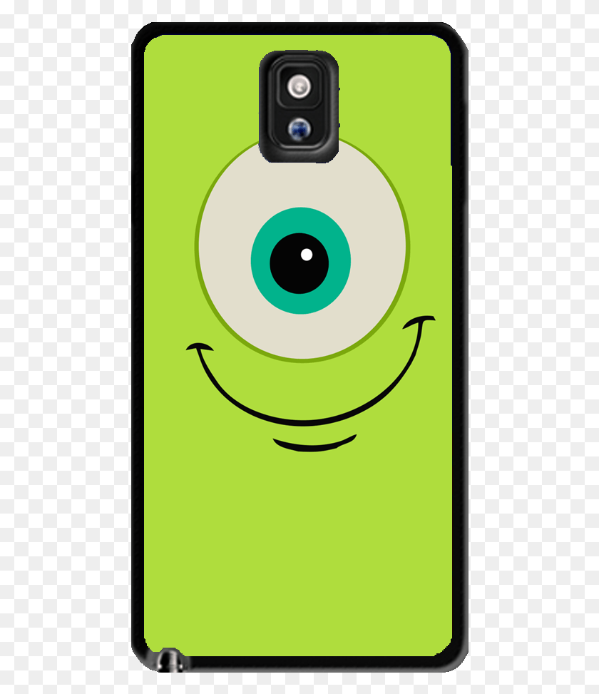 474x913 Disney Mike Wazowski Monster Inc, Samsung Galaxy S3 Smiley, Electronics, Phone, Mobile Phone Hd Png