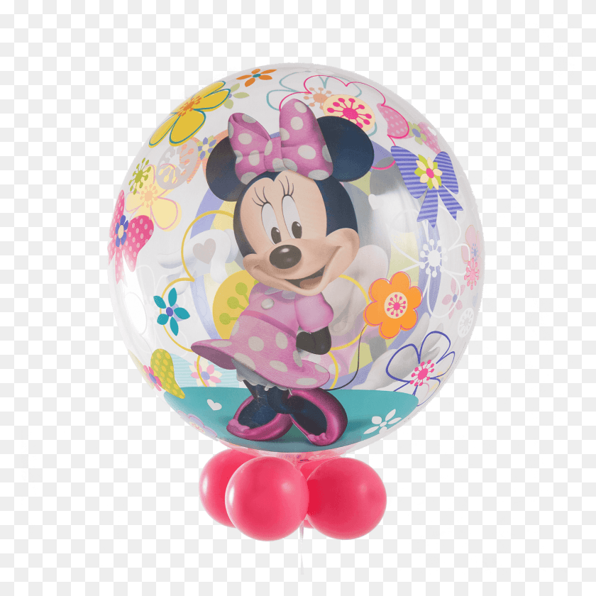 1400x1400 Disney Minnie Mouse Bow Tique Bubble Balloon Mickey Mouse Clubhouse Libro, Esfera, El Espacio Ultraterrestre, Astronomía Hd Png