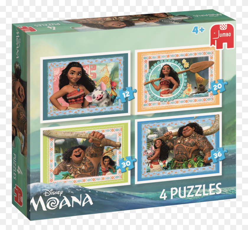 761x717 Disney Moana Puzzles, Collage, Poster, Advertisement HD PNG Download