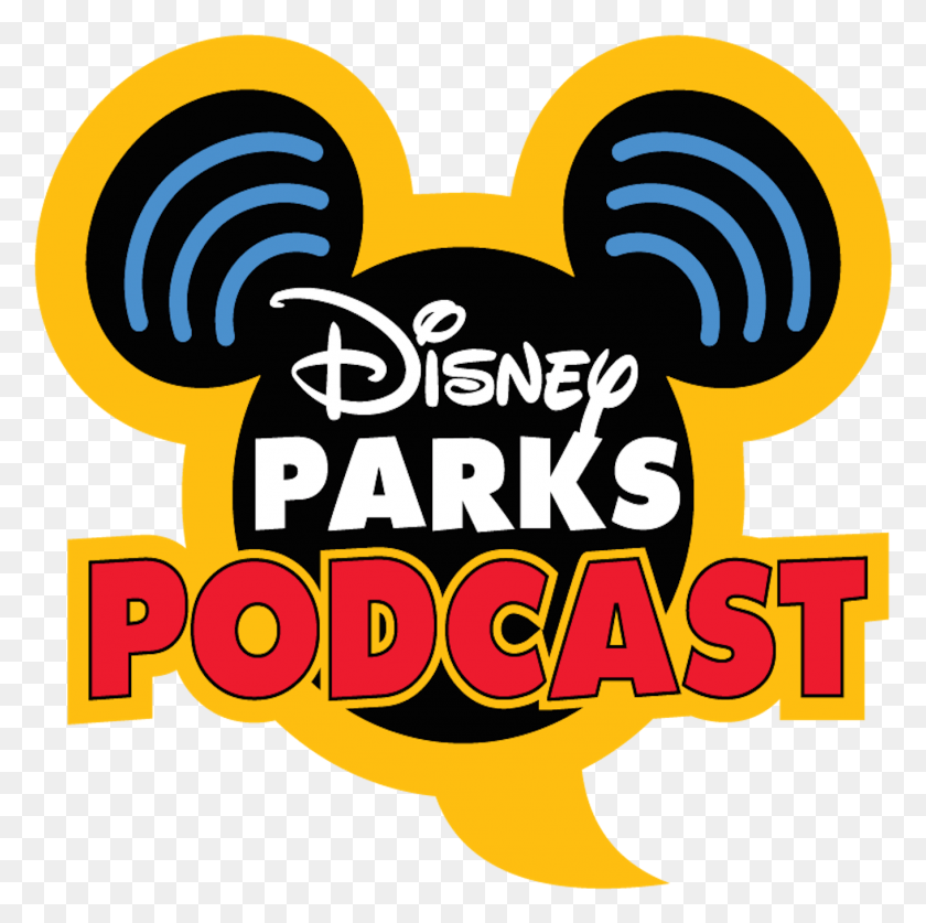 1359x1355 Disney Parks Podcast On Apple Podcasts Disney Podcast, Text, Label, Urban HD PNG Download