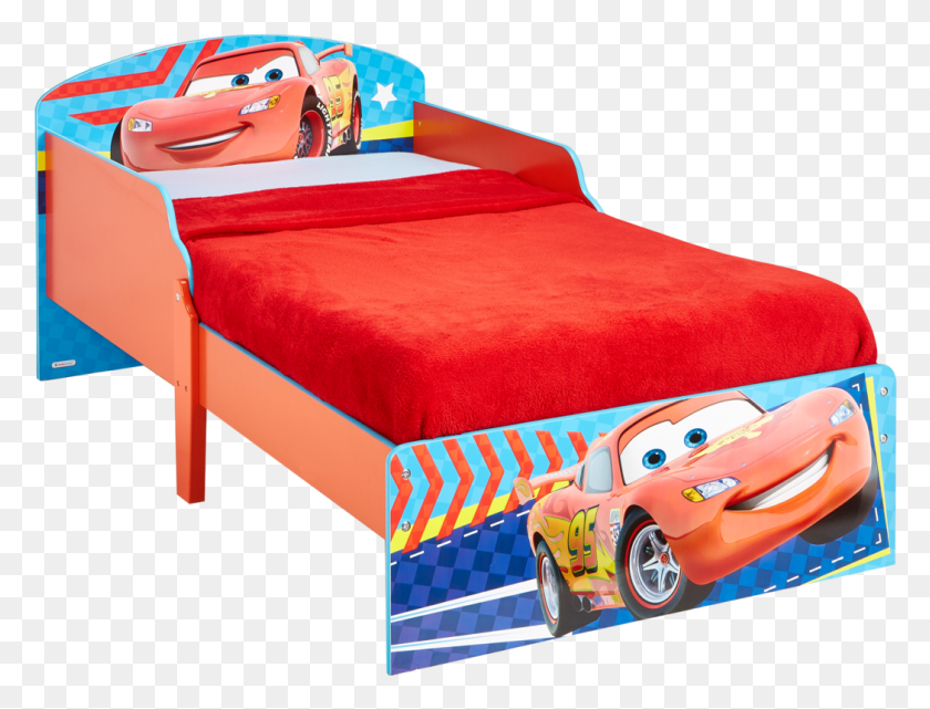 1048x781 Disney Pixar Cars Lightning Mcqueen, Furniture, Bed, Car HD PNG Download