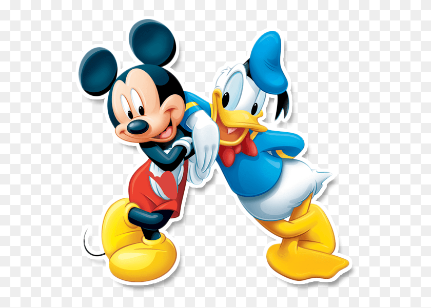 551x541 Disney Pixar Mickey Mickey Mouse And Donald Duck Clipart, Toy, Graphics HD PNG Download