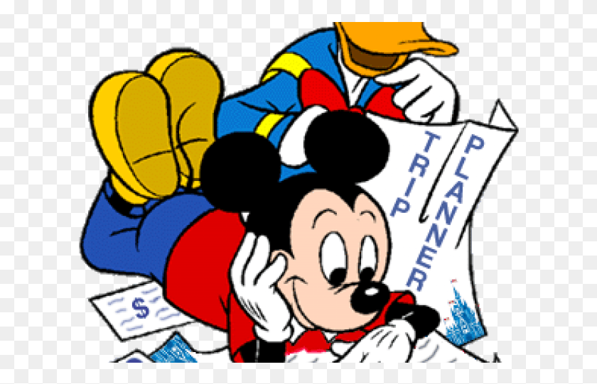 620x481 Disney Planning Cliparts Mickey Planning, Advertisement, Poster, Graphics HD PNG Download