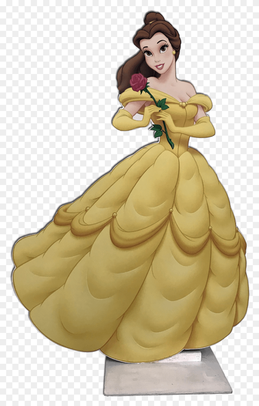 865x1395 La Princesa De Disney Belle La Bella Y La Bestia De Dibujos Animados, Ropa, Vestimenta, Persona Hd Png