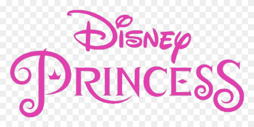 816x377 Disney Princess Logo Disney Princess Logo Font, Text, Alphabet, Word HD PNG Download